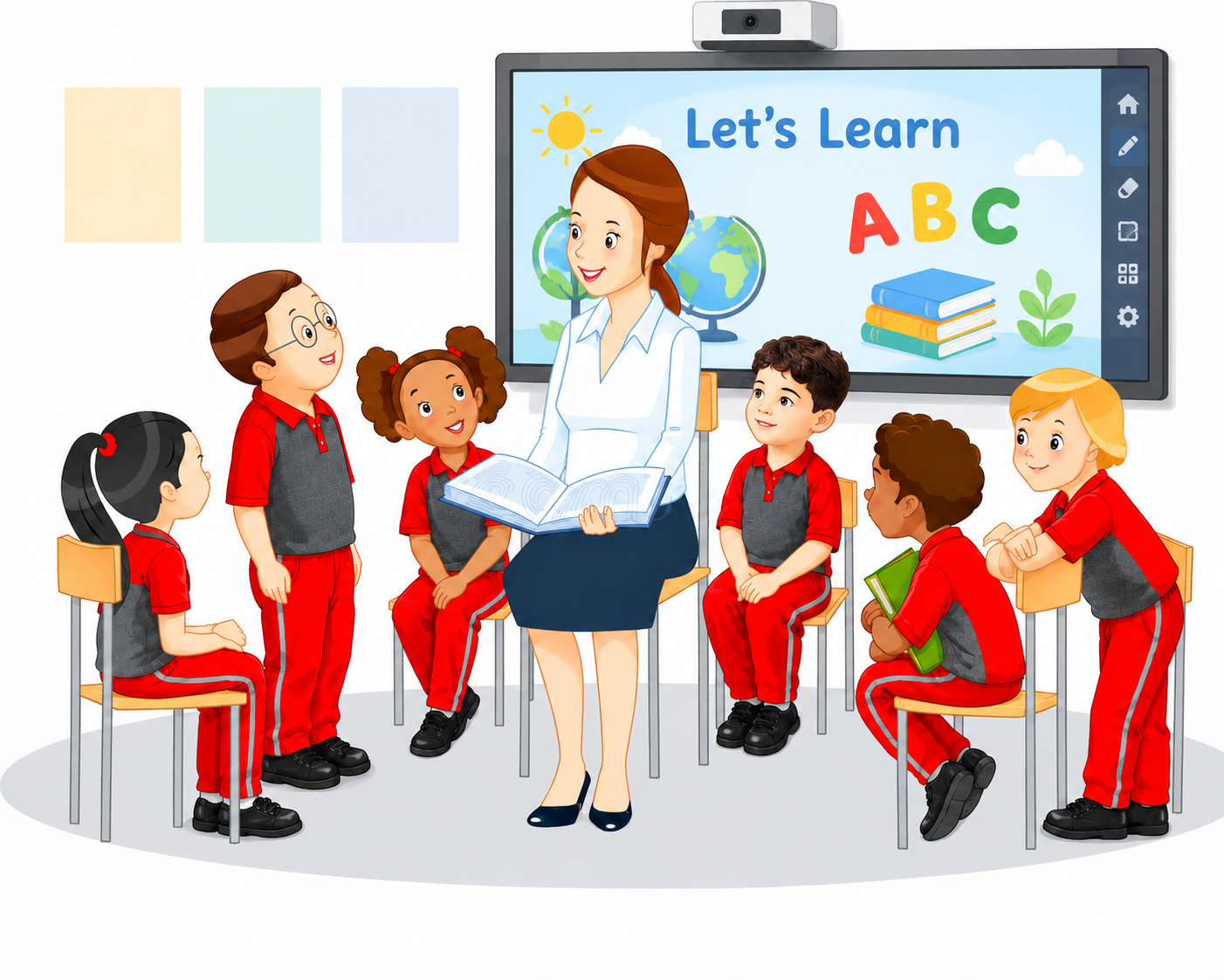 Creative learning activity for preschool children